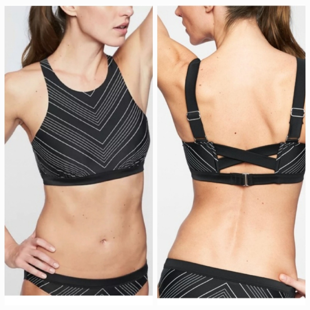 Athleta 3 piece bikini 32b/c